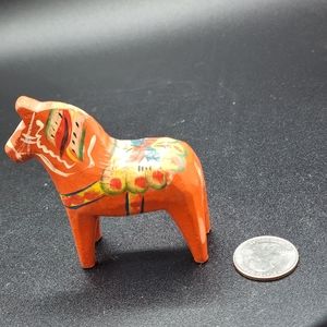Vintage Dala Horse figurine.  An Nils Olsson original.